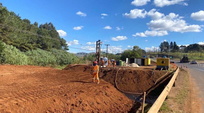 Obras de duplicação da BR 277 em Guarapuava iniciam por viaduto e vias